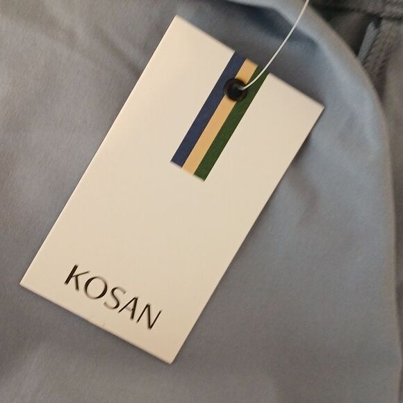 Kosan Go Travel Wrap Dress Size XL Blue NWT - Picture 11 of 12